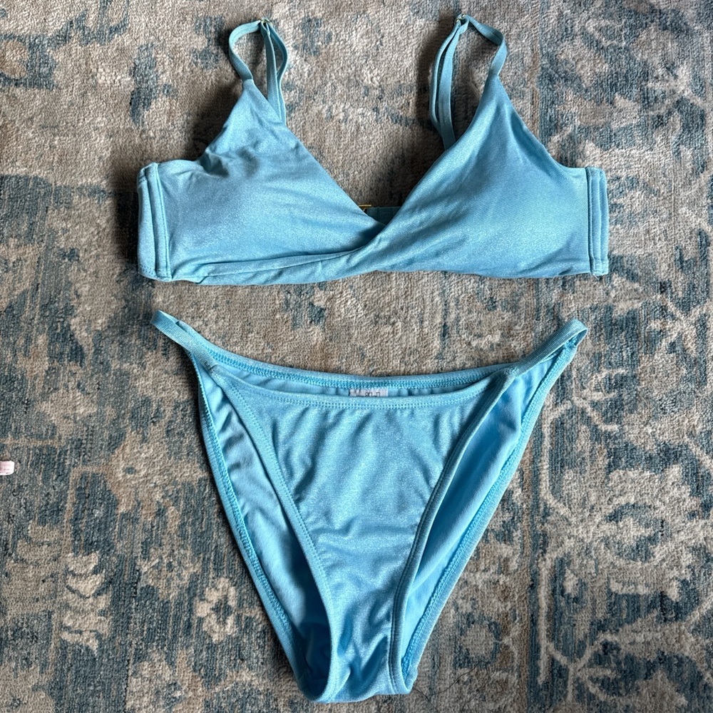 Wild Fable Light Blue Swimwear